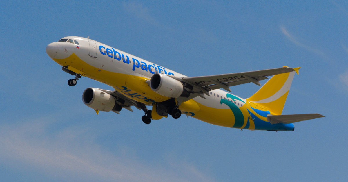 Cebu Pacific offers P199 seat sale for domestic flights, P699 for int'l flights until Feb. 28